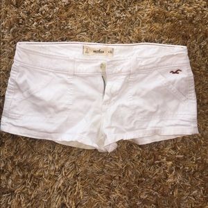 White Hollister Shorts